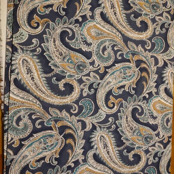 Paisley Fabric 2 Yards 100% Cotton. F1 - Picture 3 of 4